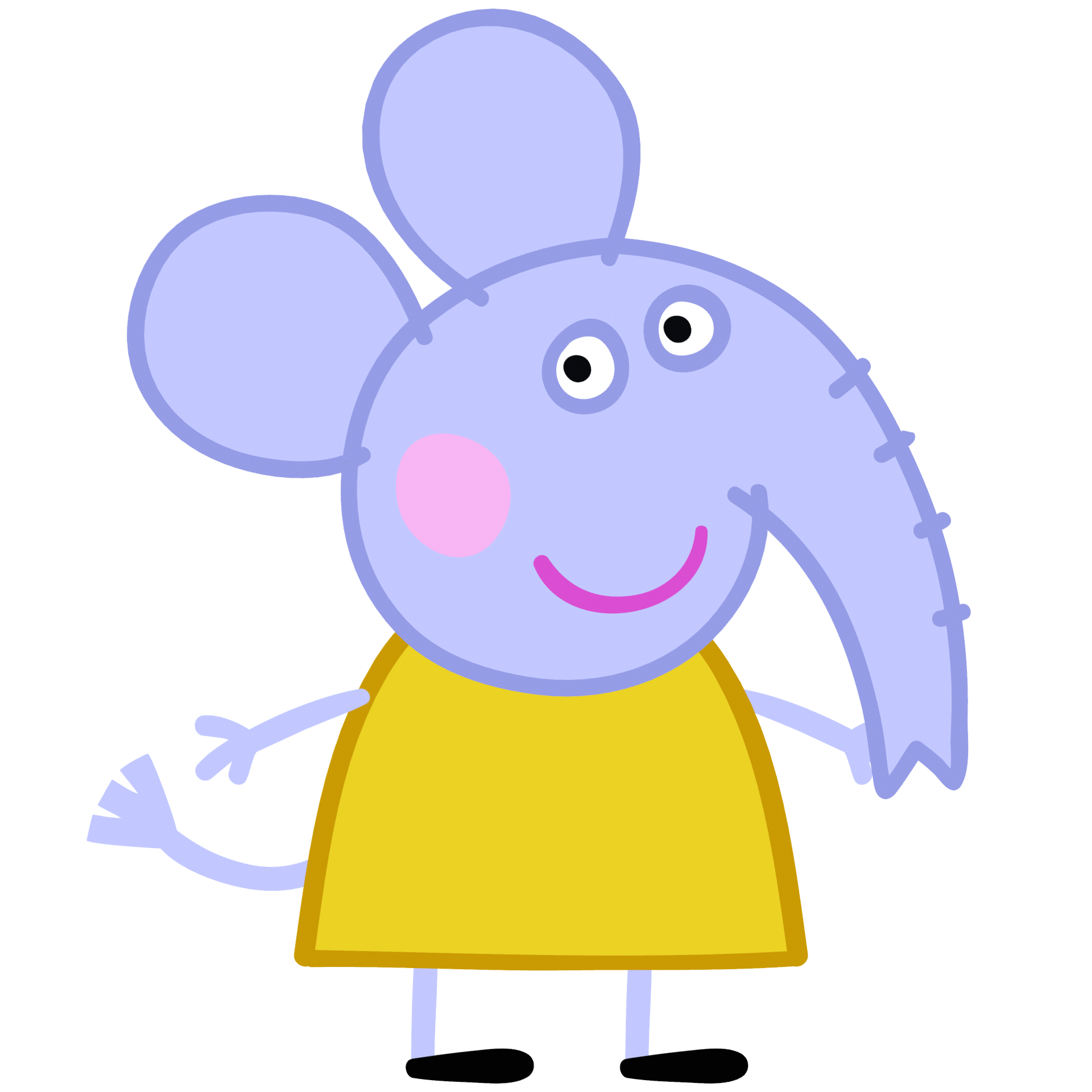 Image result for peppa pig emily elephant