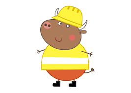 mr bull toy peppa pig