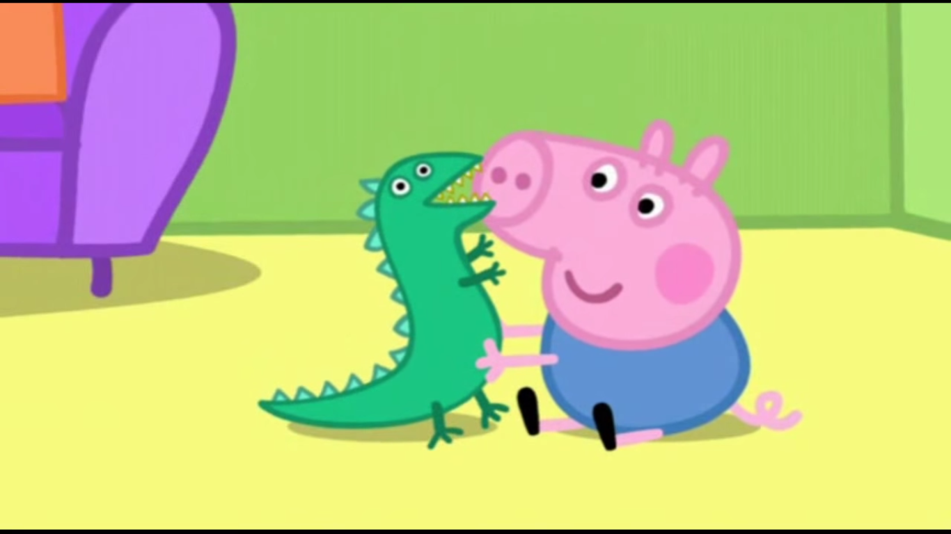 george and the dinosaur