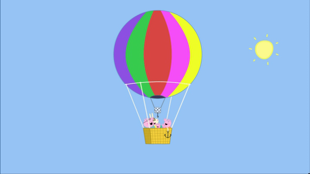 big flying balloon