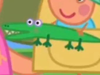 peppa pig croc