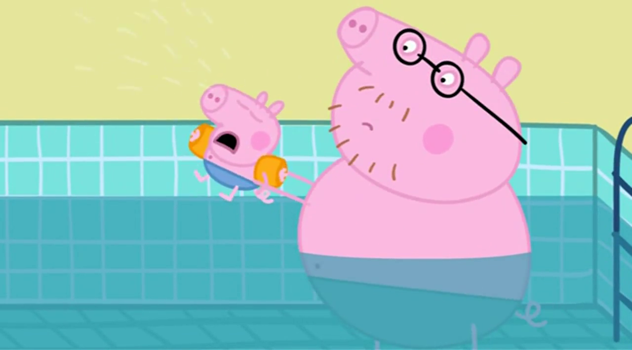 peppa pig in swimsuit