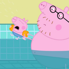 peppa pig arm floaties