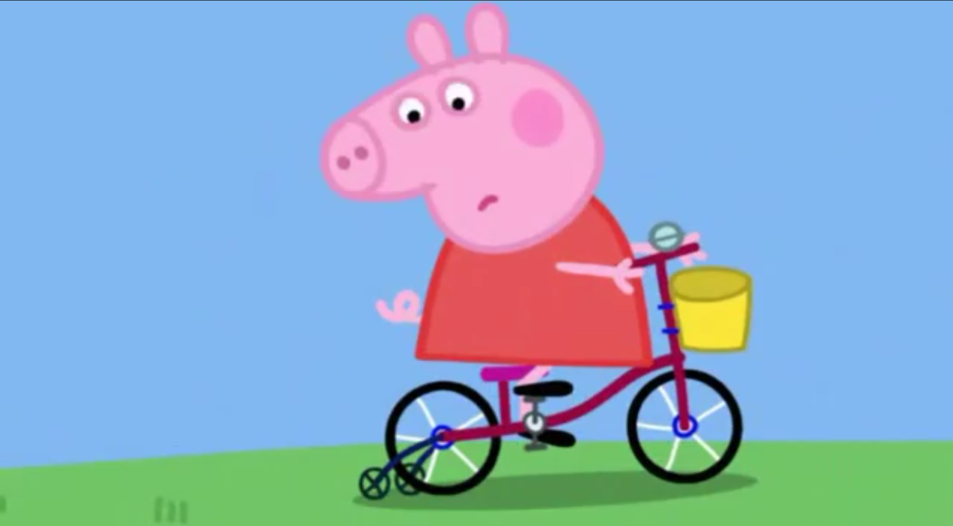 peppa pig bicycle helmet