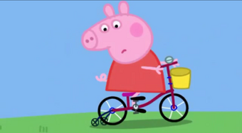 peppa pig bike