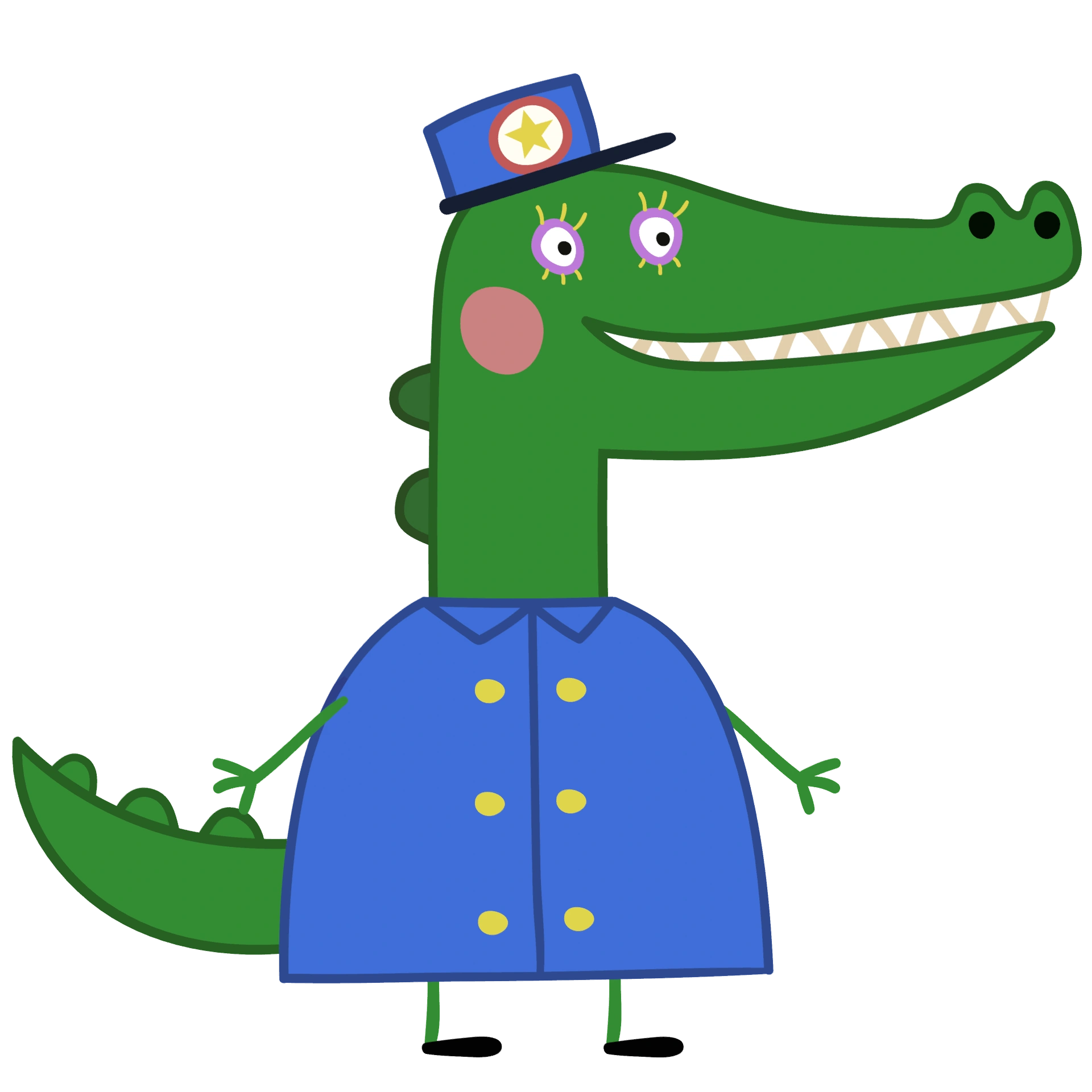 Peppa Pig Crocodile Rain Will