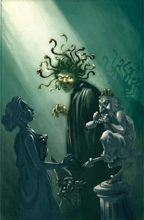 Resultado de imagen de medusa percy jackson