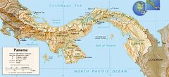 Panama-mapa