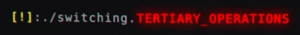 POI 317 Operazioni Terziarie