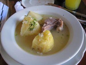 Peruvian lamb soup