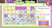 List Of Pets Pet Simulator Wiki Fandom - hunting rainbow cyborg dominus roblox pet simulator
