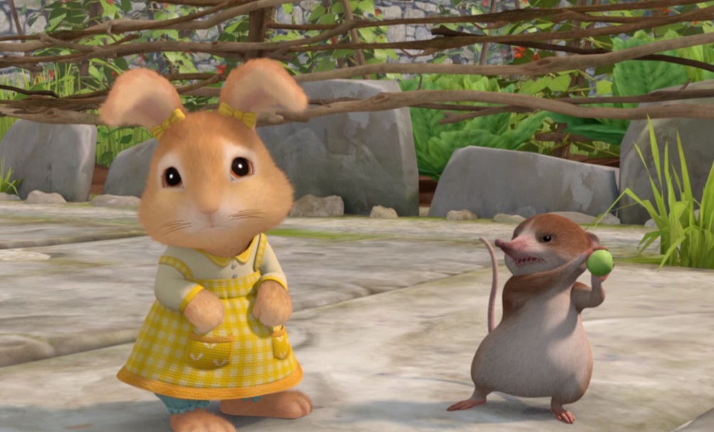 Image - Cotton-Tail-Sad-Mean-Shrew.jpg | Peter Rabbit (TV series) Wiki