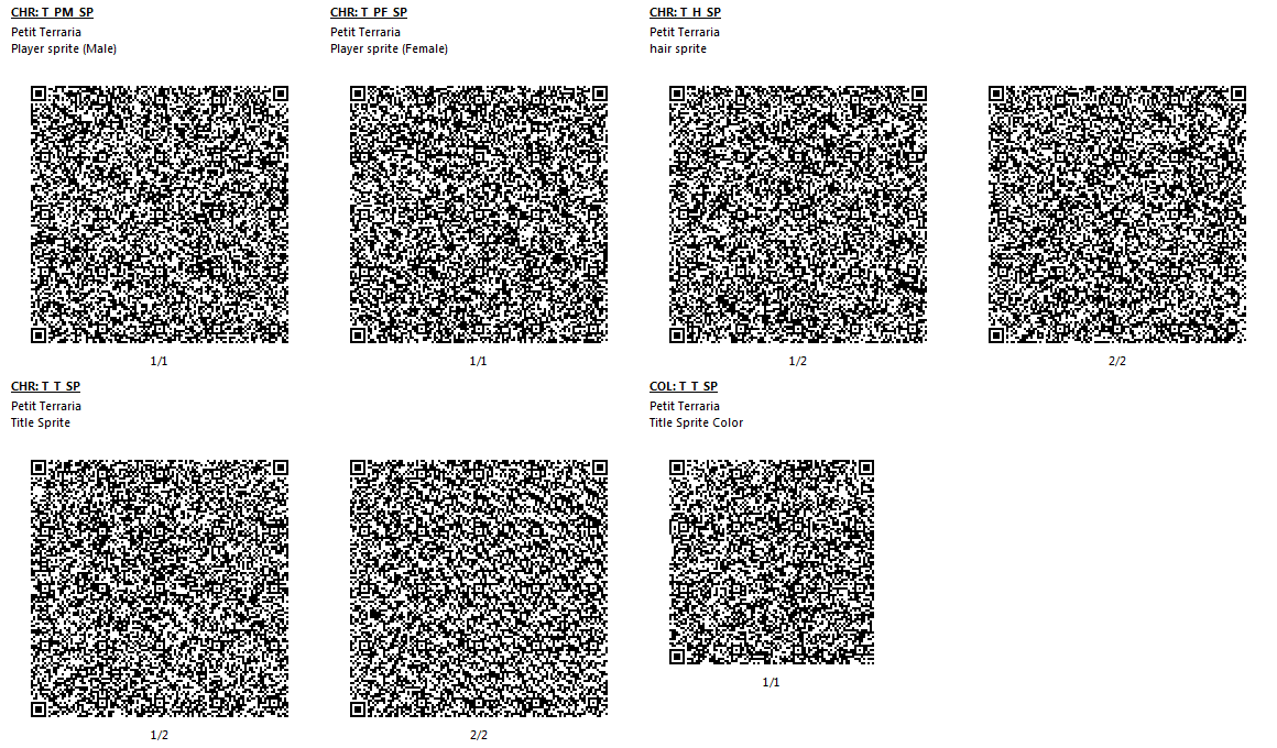 Image - Petit Terraria character sprite QR2.png | Petit Computer Wiki ...