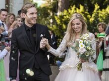 PewDiePie and Marzia wedding