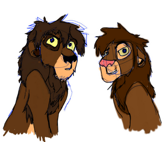 Cain and Able lions