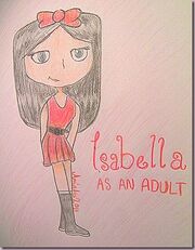 Isabella as adult