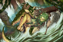 Werecroc attack by daveallsop-d59ijxv