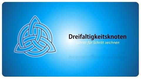 Video Tutorial Dreifaltigkeitsknoten Keltischer Knoten