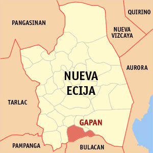 Gapan Location