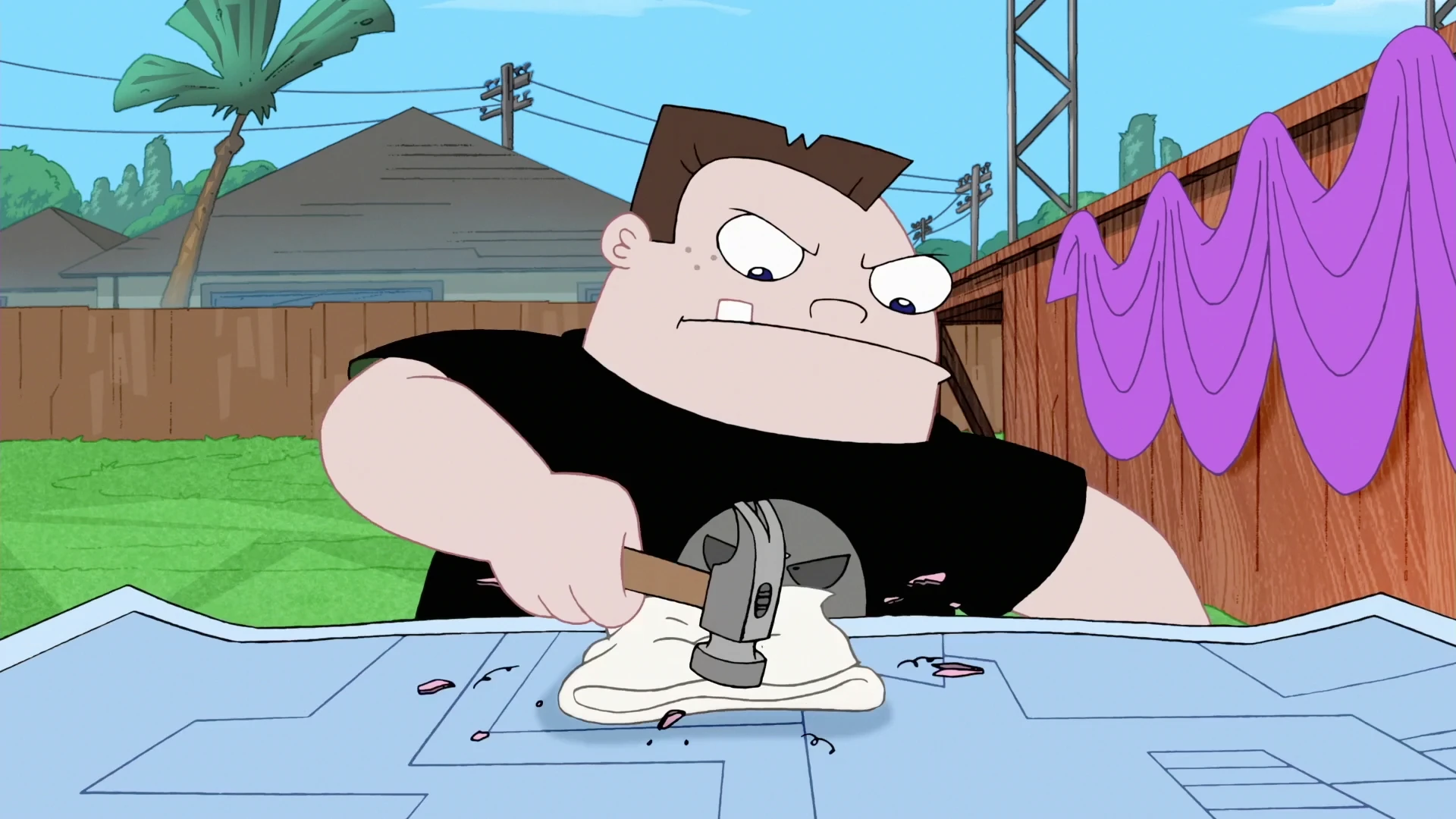 Image 329a Throwing the Hammer Down.jpg Phineas and Ferb Wiki