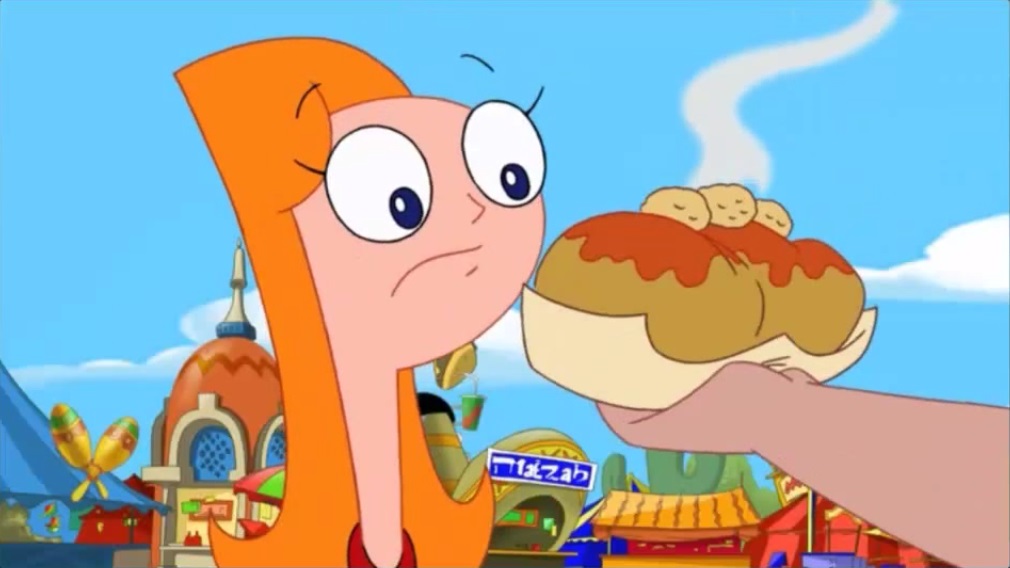 image vivian offers candace a matzah ball rito jpg phineas and vivian offers candace a matzah ball rito jpg