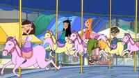 Canderemy and Stacy carousel