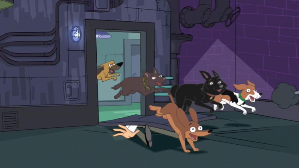 phineas and ferb robot dog
