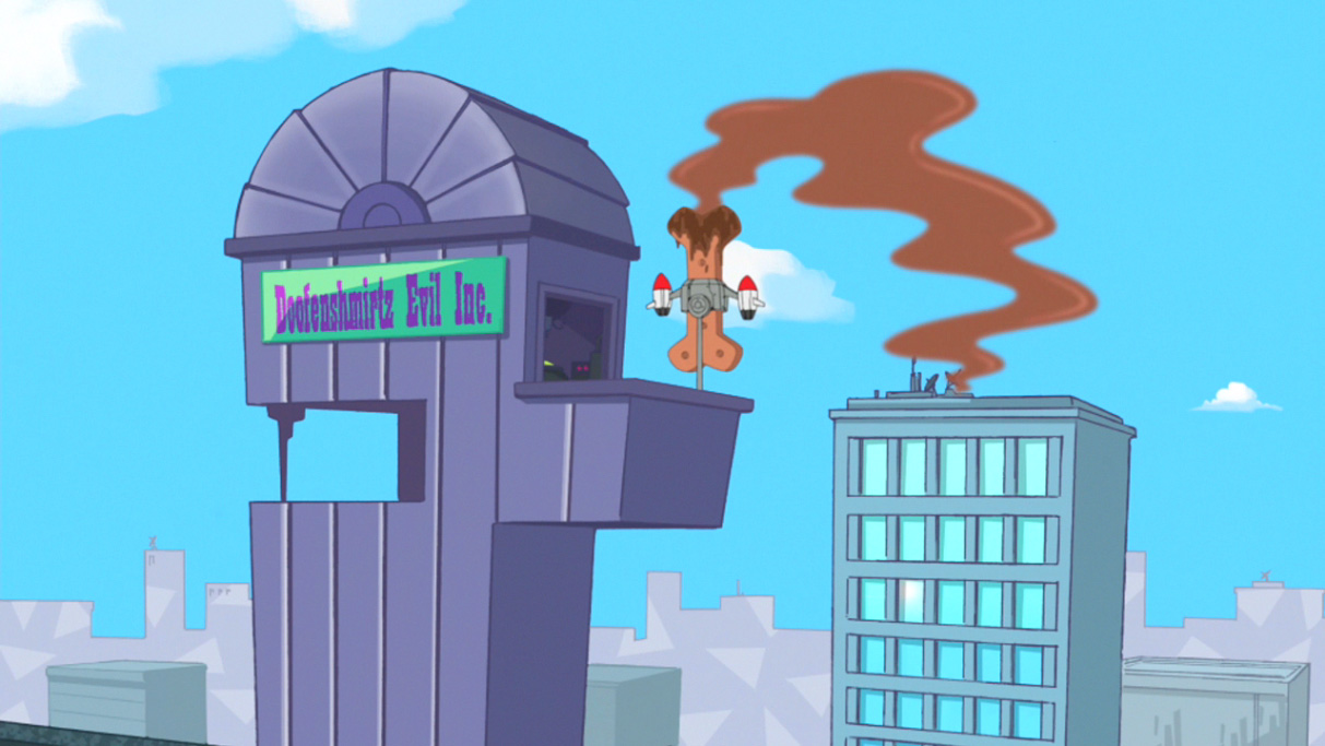 phineas and ferb robot dog