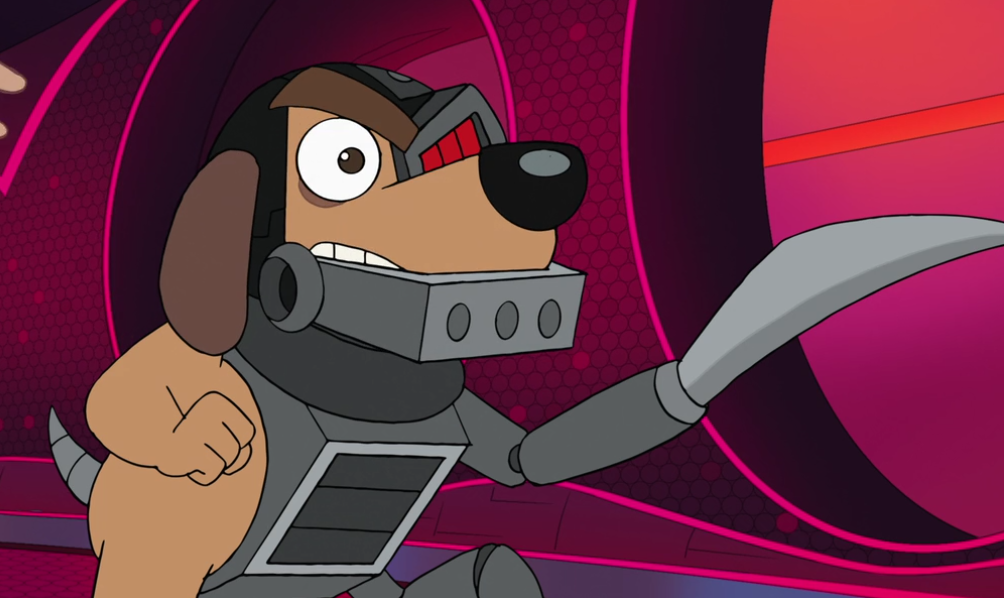 phineas and ferb robot dog