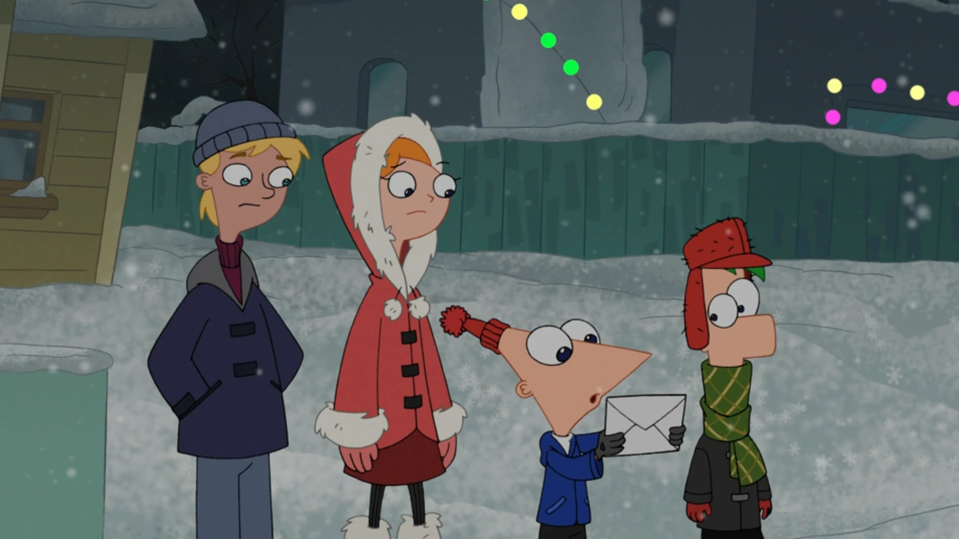 Phineas and Ferb Christmas Vacation! (differences) Phineas and Ferb