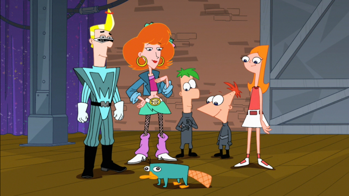 Image Oh There You Are Perry Png Phineas And Ferb