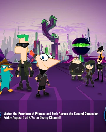 2nd Dimension Phineas And Ferb Wiki Fandom