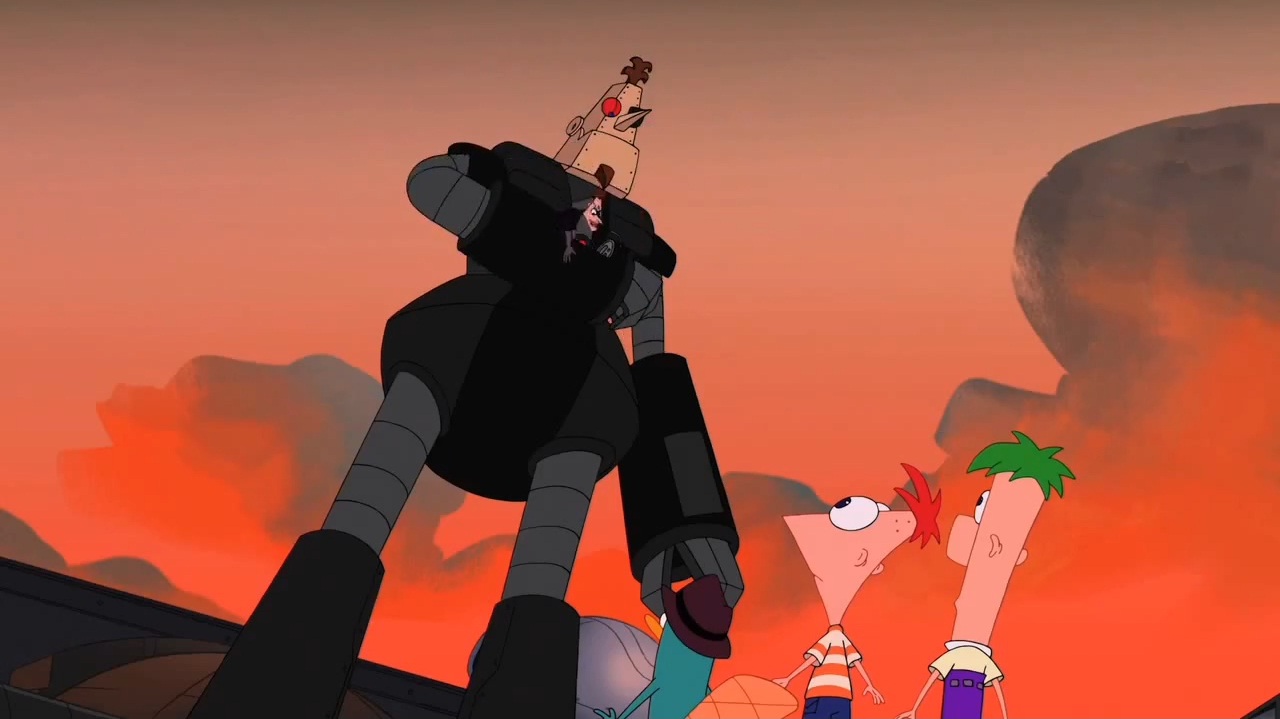 phineas and ferb robot dog