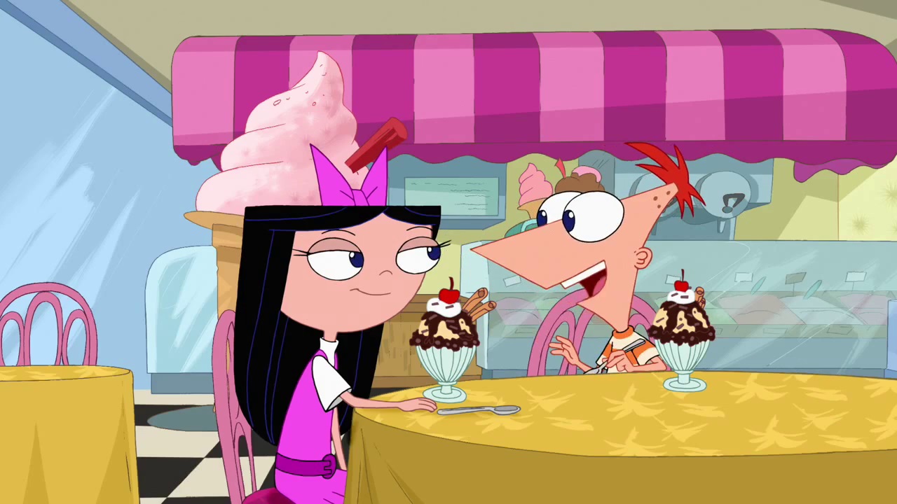 Image Phineas And Isabella On A Date Phineas And Ferb Wiki Fandom Powered By Wikia