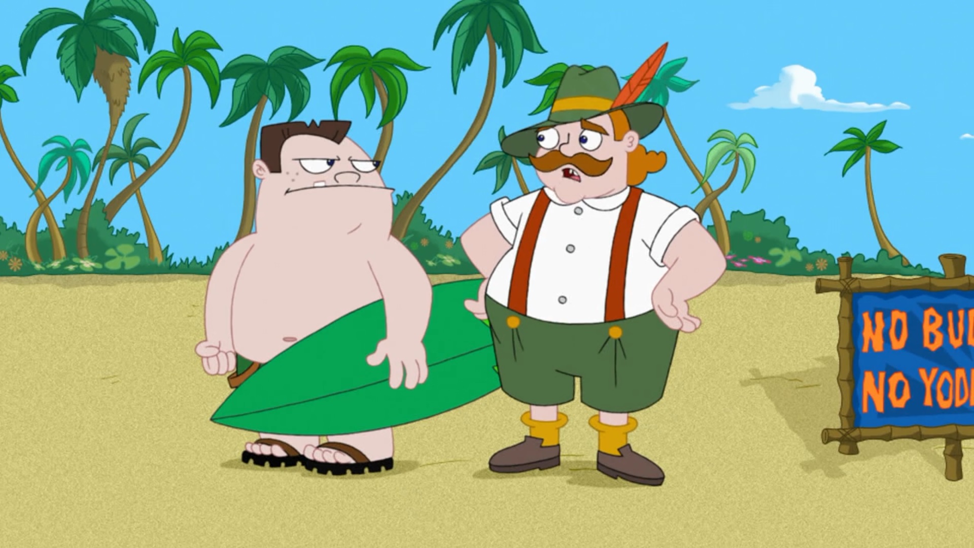 Image Buford and the Yodeller.jpg Phineas and Ferb Wiki FANDOM powered by Wikia