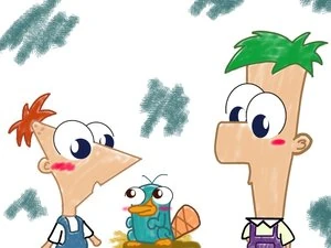 Bild - Toddler P and F and Baby Perry by chowder lover.jpg ...