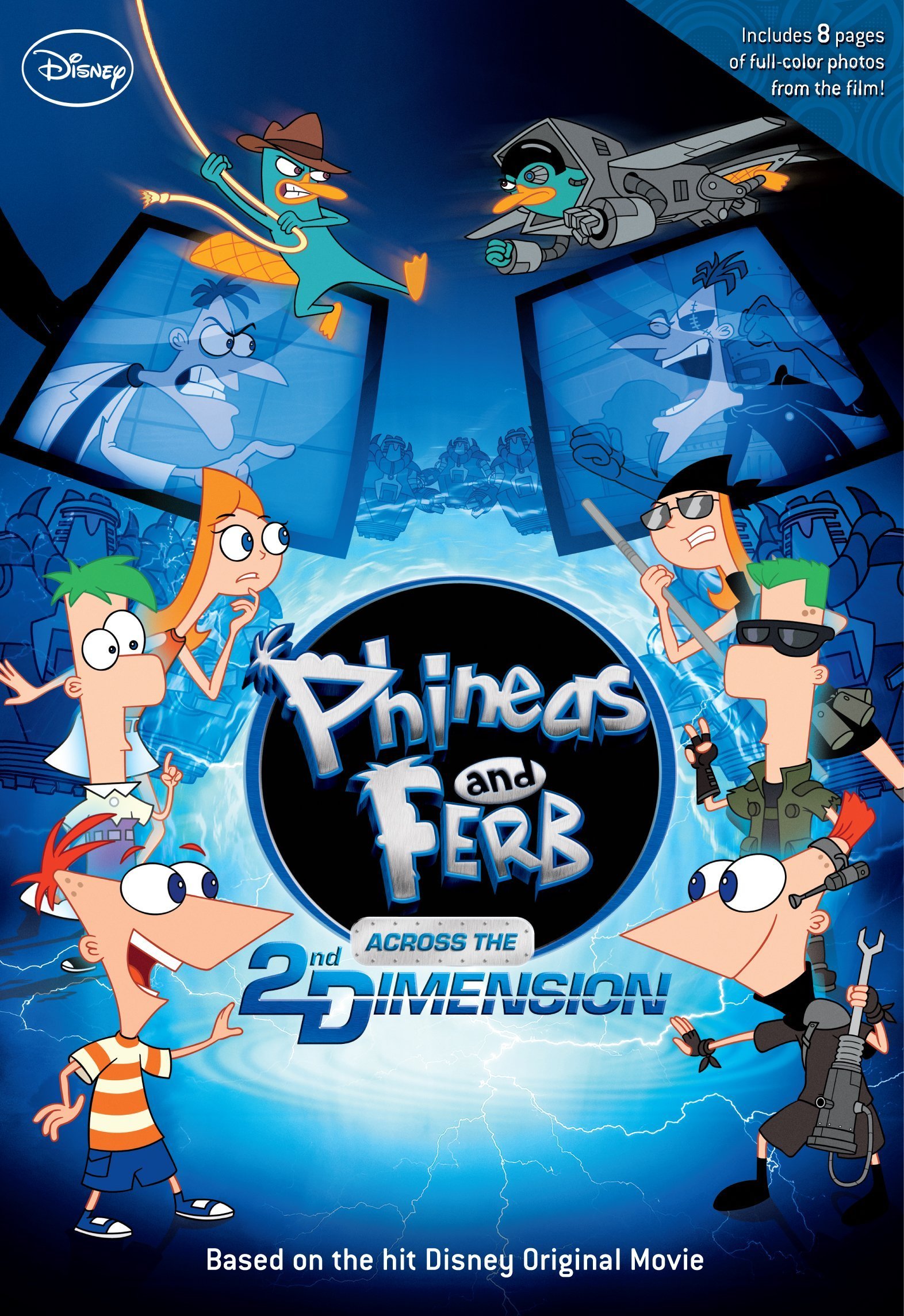 Финес и ферб покорение 2 го измерения. Финес и Ферб покорение 2 измерения. Phineas and Ferb: across the 2nd Dimension / Финес и Ферб: покорение второго измерения.