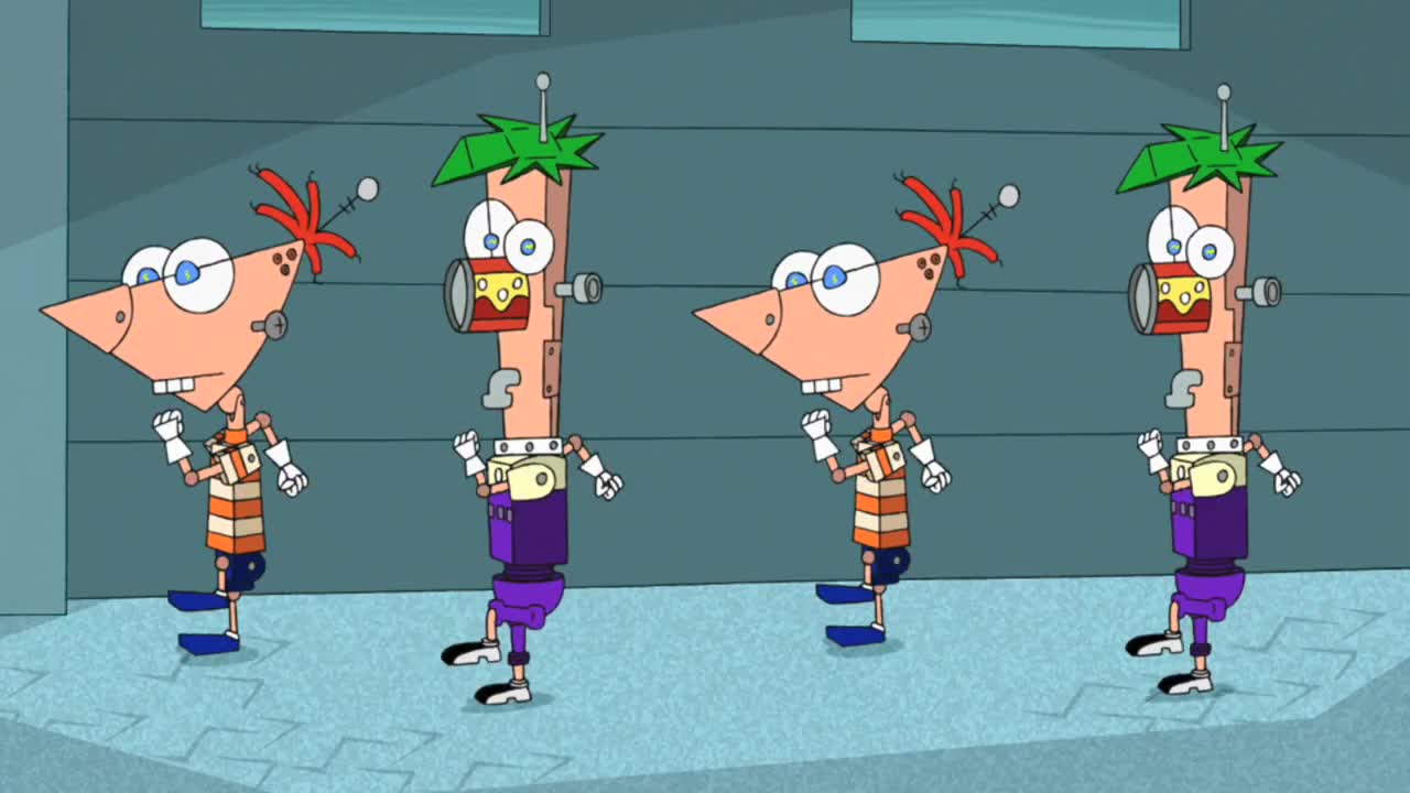 phineas and ferb robot dog