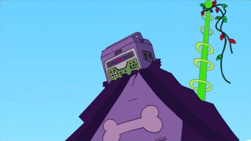 Image Disintivaporator on haunted house.jpg Phineas and Ferb Wiki