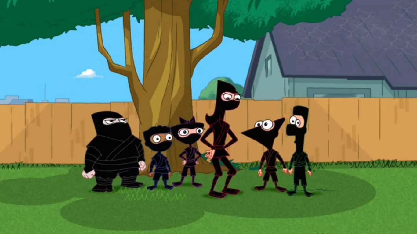 Image - Ninja Candace and the kids.jpg | Phineas and Ferb Wiki | FANDOM ...