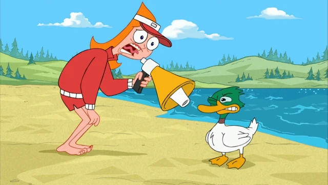 Bild - Candace schreit eine Ente an.jpg | Phineas und Ferb ...