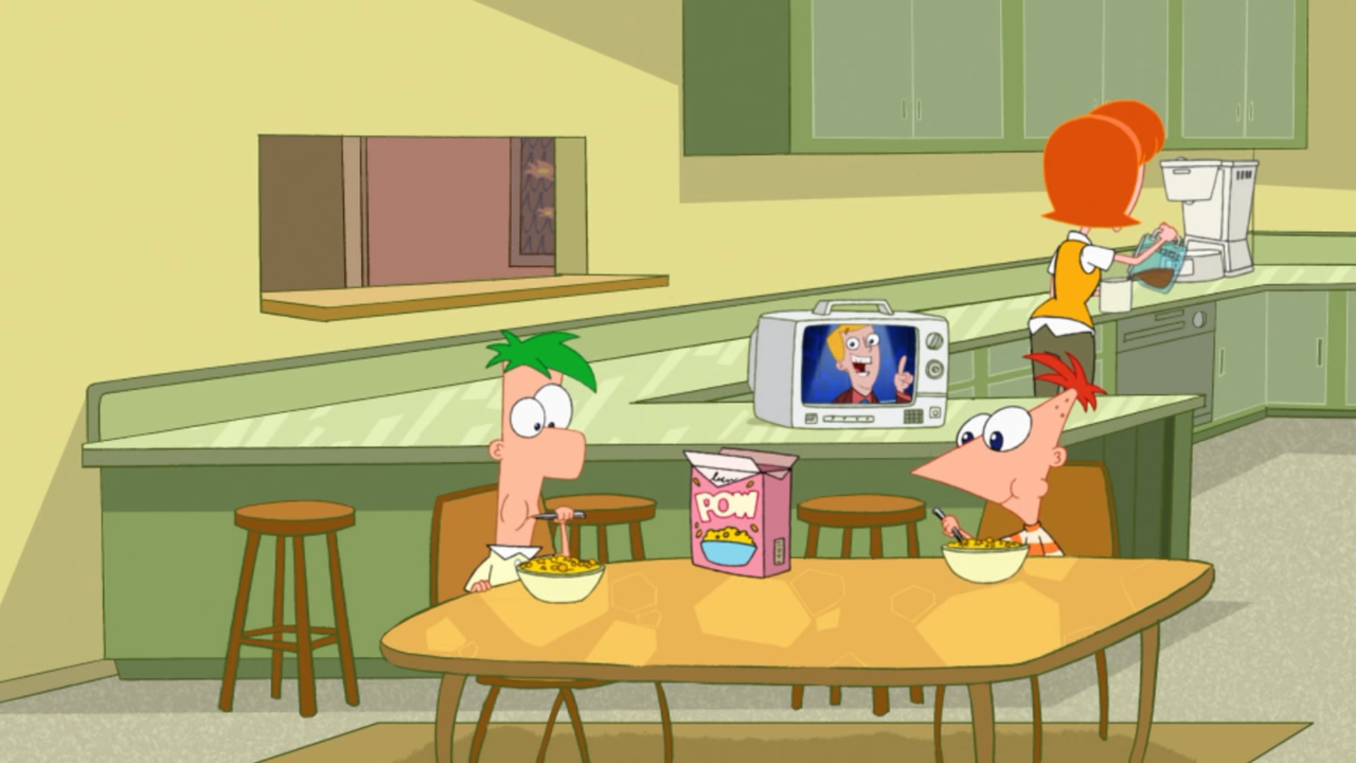 Image - The Kitchen of House.jpg | Phineas and Ferb Wiki ...