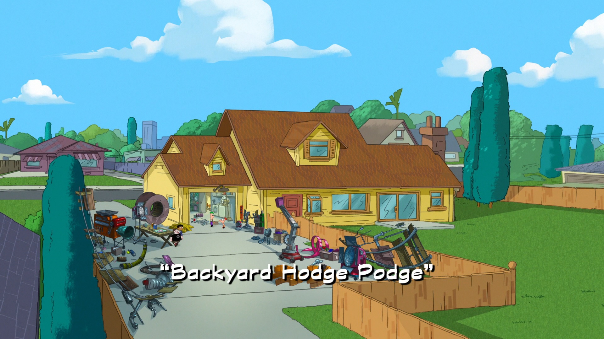 Gallery:Backyard Hodge Podge | Phineas and Ferb Wiki ...