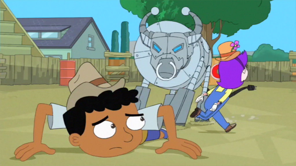 phineas and ferb robot dog