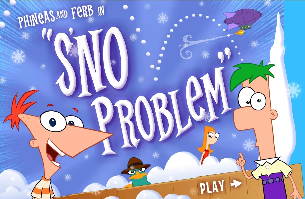 Image Sno' Problem title screen.jpg Phineas and Ferb Wiki FANDOM