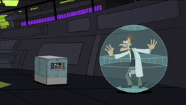 Doof and Perry both trapped