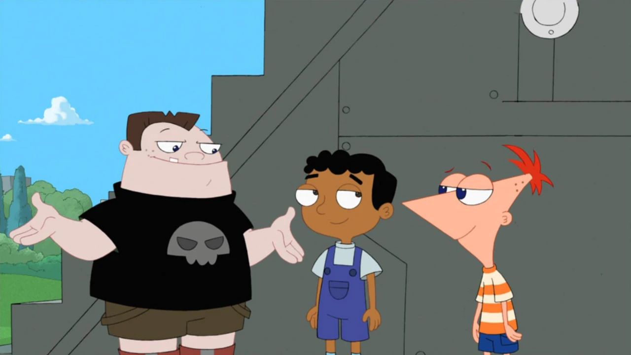 Image The Bully Code Buford Baljeet and Phineas.JPG Phineas and