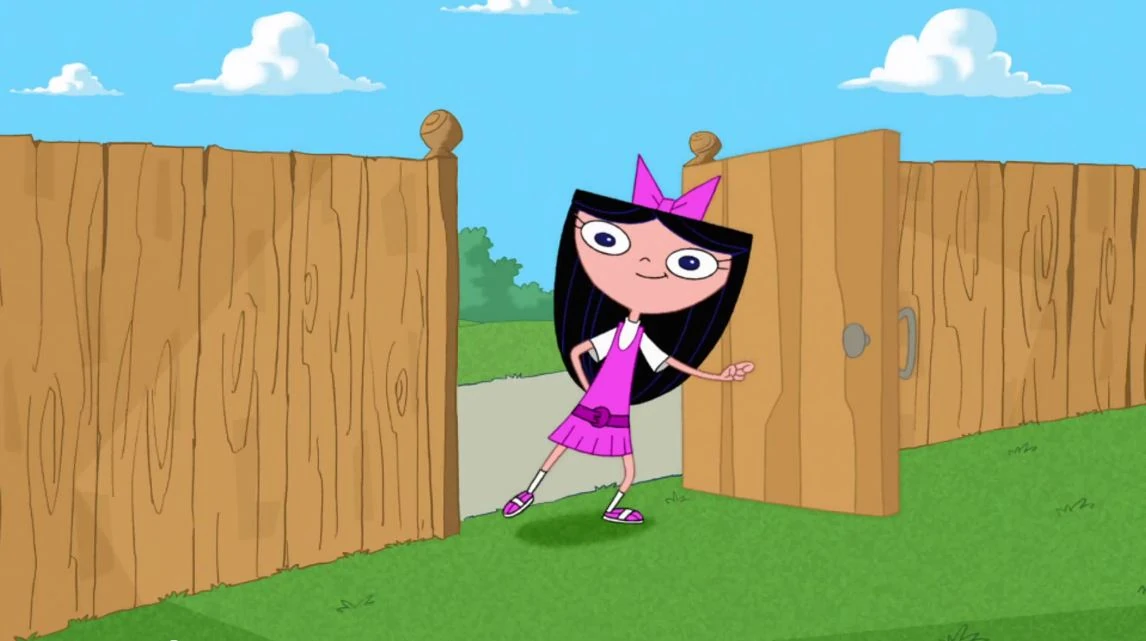 Image Isabella enters yard.JPG Phineas and Ferb Wiki FANDOM