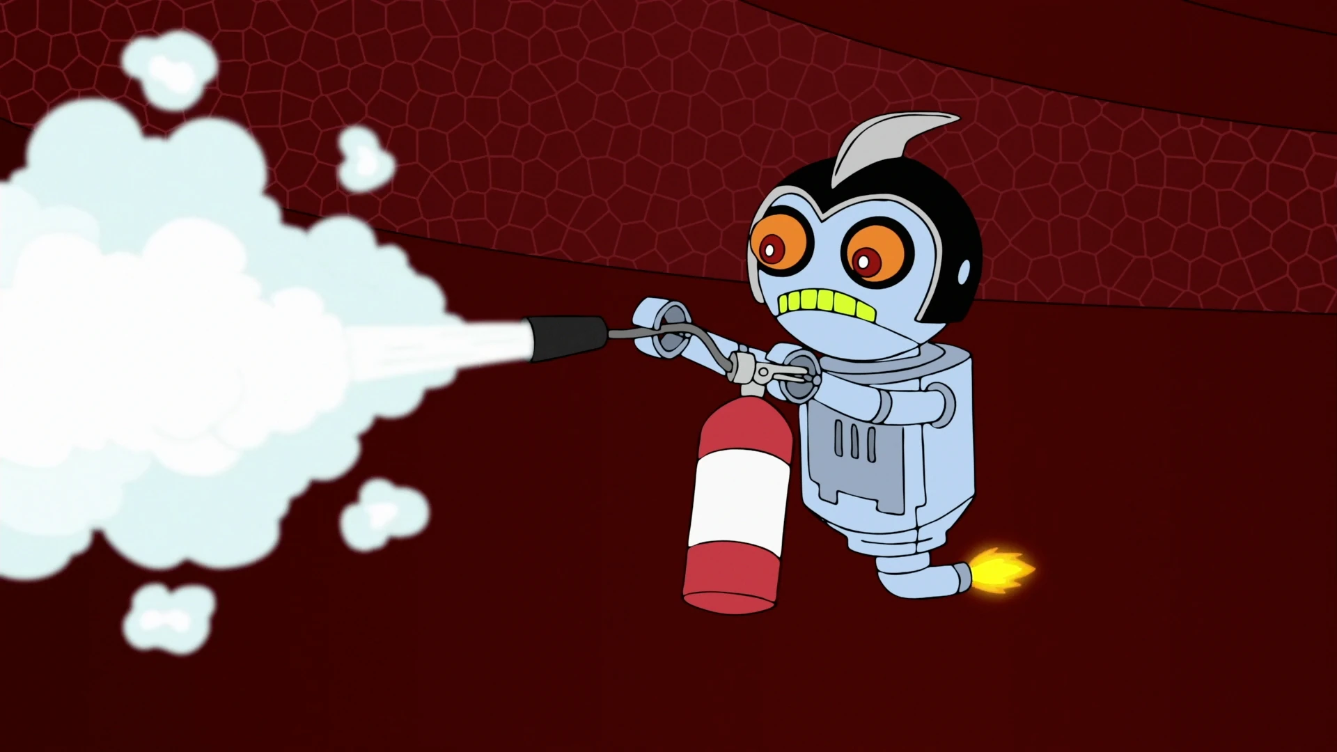 Image 327 Robot Fireman.jpg Phineas and Ferb Wiki FANDOM