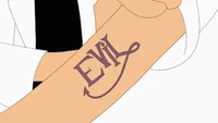 Doof's tattoo